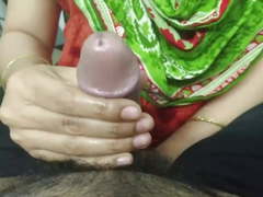 Desi hot wife handjob